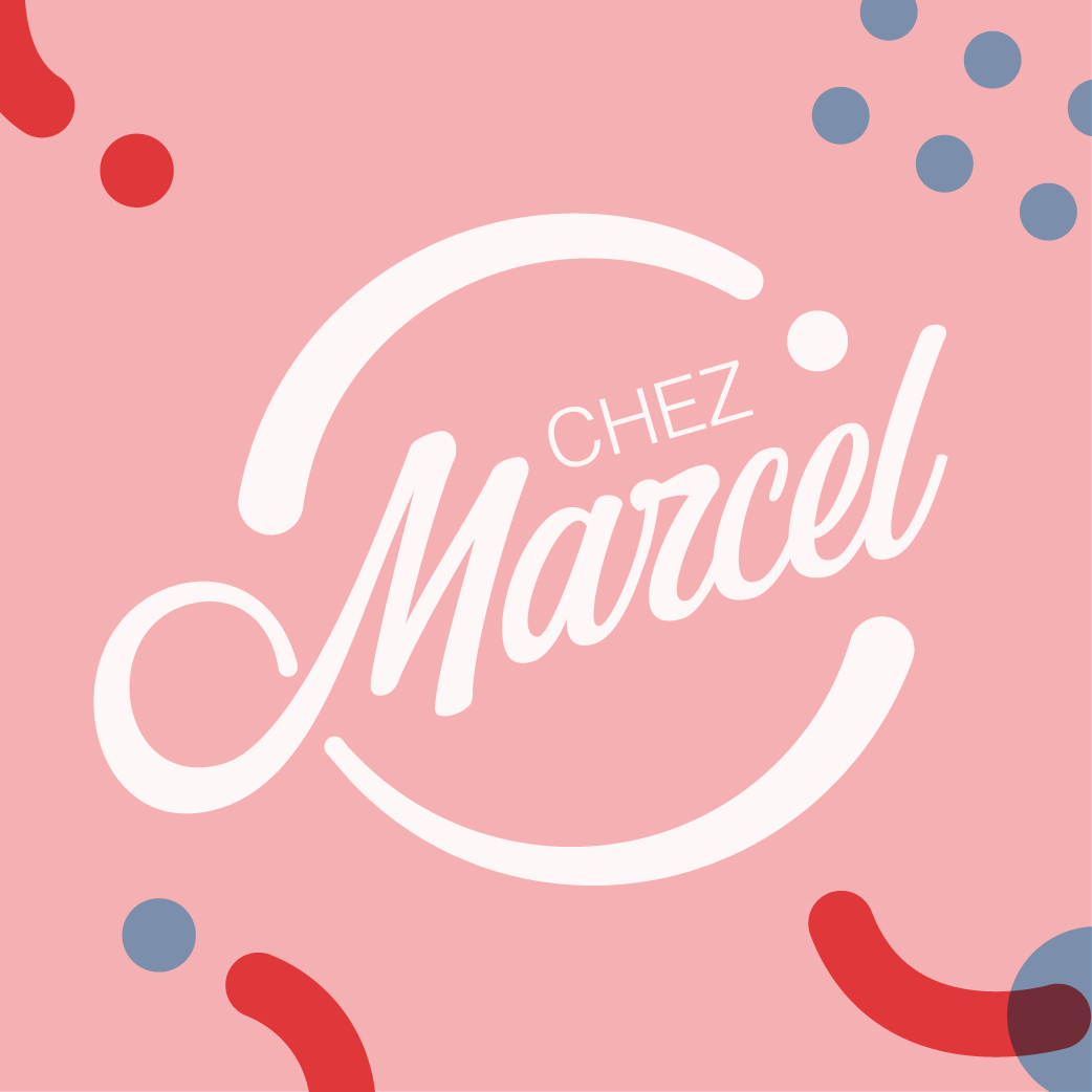 Identité visuelle Chez Marcel, branding complet